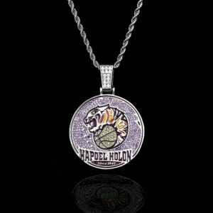 שרשרת הפועל חולון זהב לבן