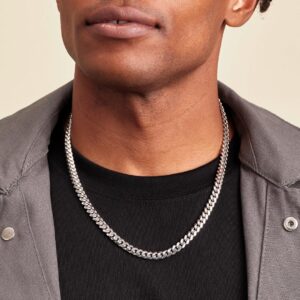 שרשרת הוואנה זהב לבן