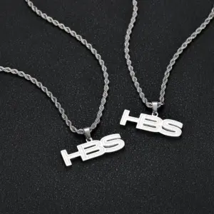 שרשרת הפועל באר שבע HBS זהב לבן