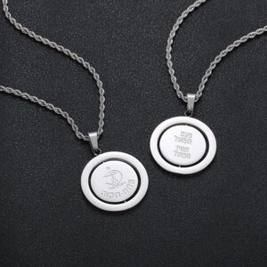 שרשרת הפועל פתח תקוה ספין זהב לבן