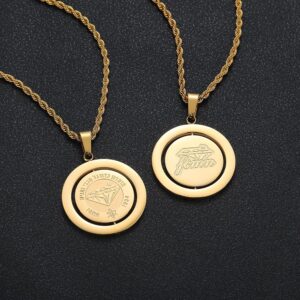 שרשרת מכבי נתניה ספין זהב 18 קראט