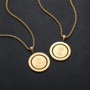 שרשרת הפועל פתח תקוה ספין זהב 18 קראט